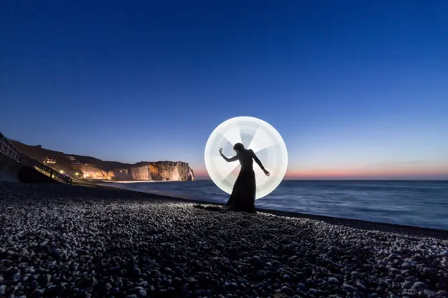 Coucher de soleil à Étretat – Frédéric Leroux photographe