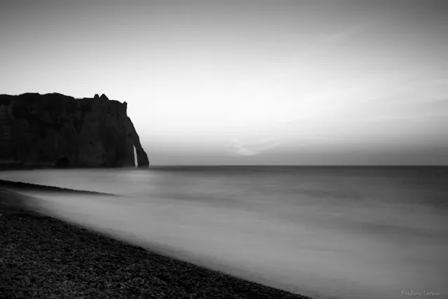 Coucher de soleil à Étretat – Frédéric Leroux photographe