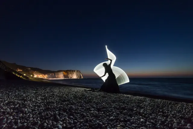 Coucher de soleil à Étretat – Frédéric Leroux photographe