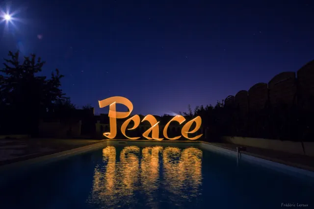 Light painting et calligraphie lumineuse – Frédéric Leroux photographe