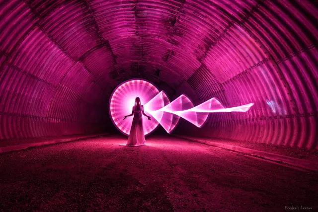 Light painting #tubestories – Frédéric Leroux photographe