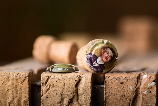 Photographie produit Champagne André Clouet, Bouzy – Frédéric Leroux photographe