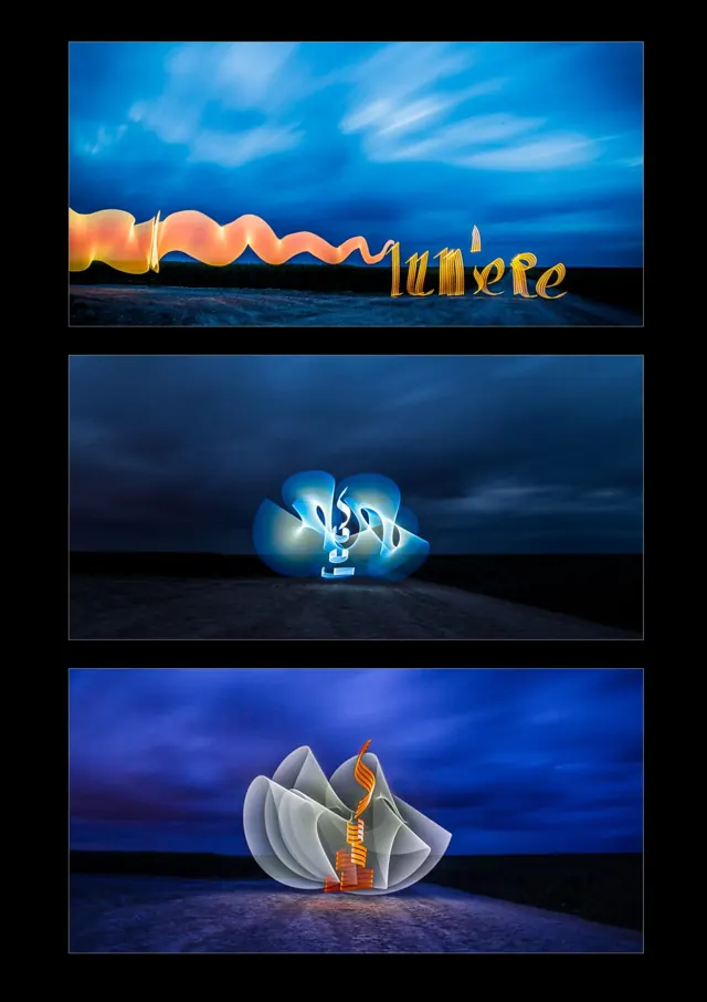 Workshop light painting – Frédéric Leroux photographe