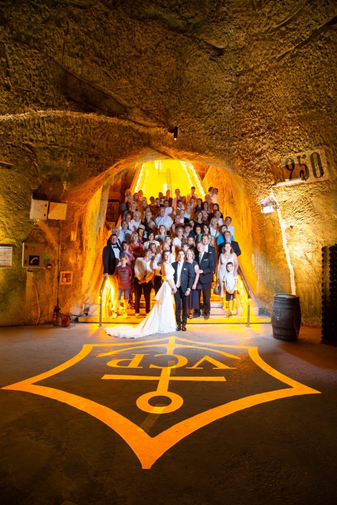 Mariage Cave Clicquot Reims